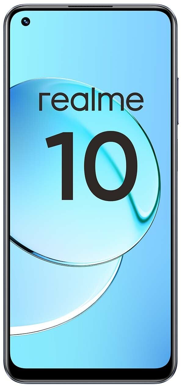 Смартфон realme 10 (4G) 8/256Gb Rush Black черный