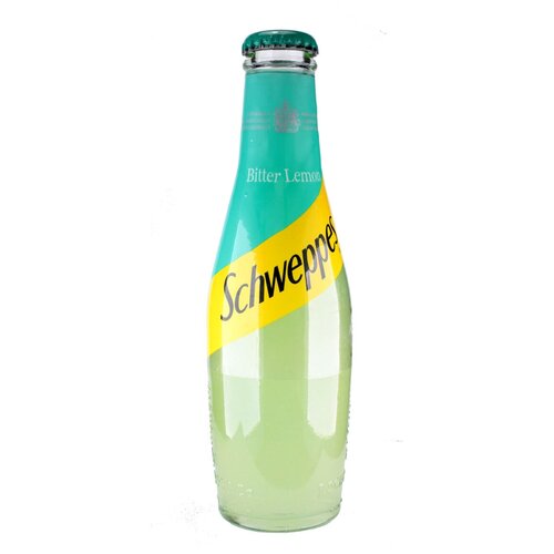 Газированный напиток Schweppes Bitter Lemon, 0.2 л, стеклянная бутылка