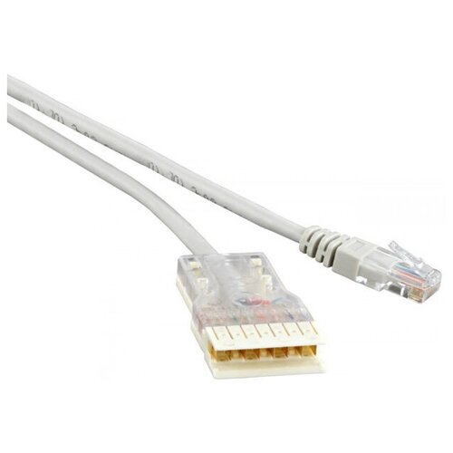 Патч-корд Hyperline PC-110-RJ45-4P-C5e-2M-LSZH 2 м, серый