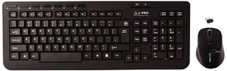 Клавиатура и мышь L-PRO 21318/1251 Black USB