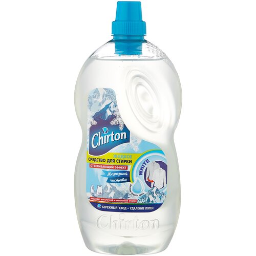 фото Жидкость для стирки chirton для белых тканей морозная чистота, 1.81 л, бутылка