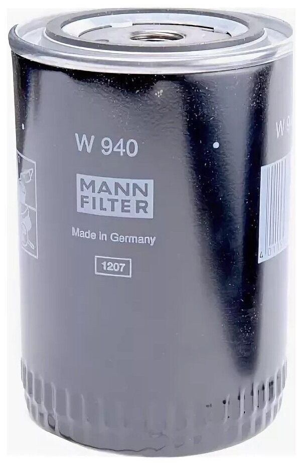 Масляный фильтр MANN-FILTER W 940