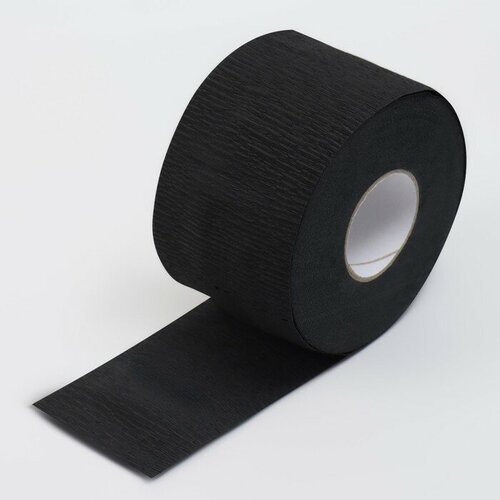 Воротнички бумажные, 85 шт в рулоне, цвет чёрный