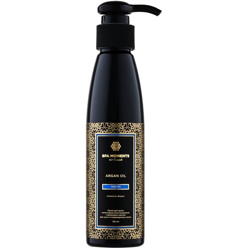 Интенсивно восстанавливающее аргановое масло для волос Spa Moments Intensive Repair Hair Argan Oil spa moments intensive repair shower gel with argan oil