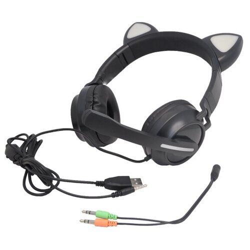 Наушники Qumo Game Cat Black 33034 182400₽