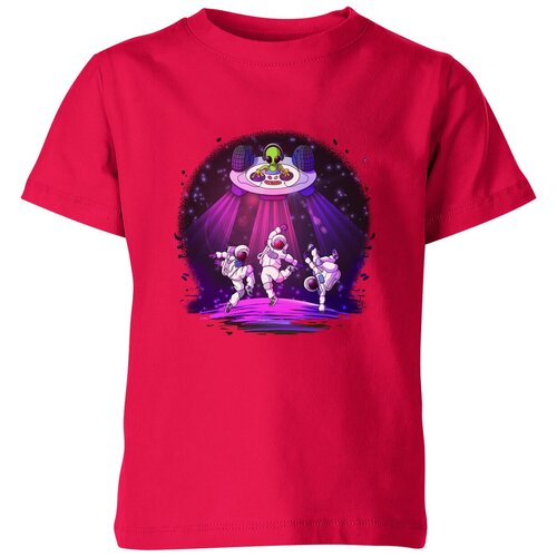 Футболка Us Basic, размер 4, розовый мужская футболка космические танцы space dancing 2xl черный