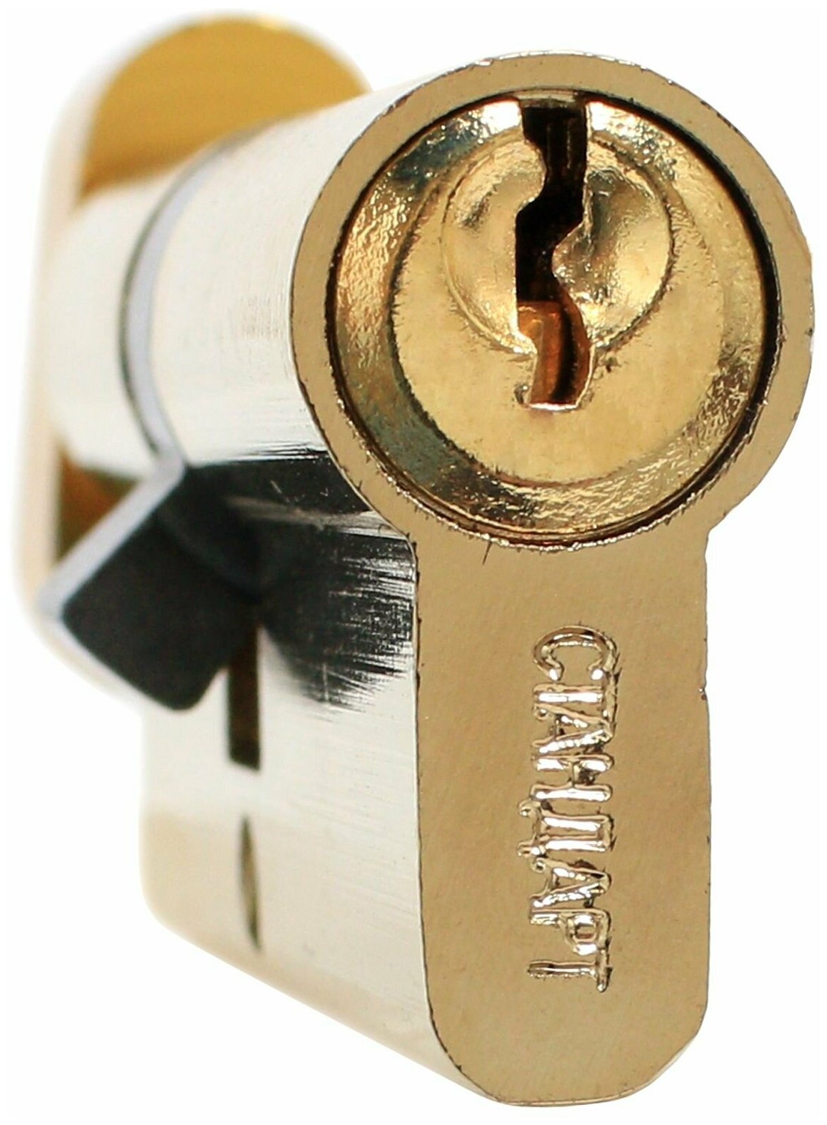 Цилиндровый механизм (личинка замка) 70 мм с вертушкой, для врезного замка, Z. I.70В-5K (25Bx10x35) BP, 5 ключей