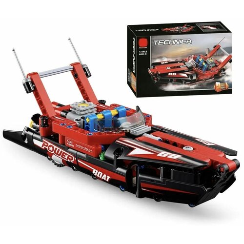 Конструткор Техник Technica Моторная лодка 2 в 1, 171 деталь. конструктор lego technic 42089 моторная лодка 174 дет