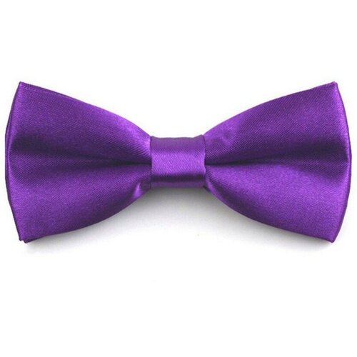 галстук бабочка атласная морено Галстук 2beMan, фиолетовый