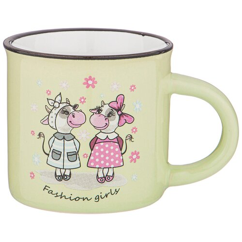 фото Кружка lefard коллекция "милая коровка", 180 мл, 7,5х6,8 см (155-473)