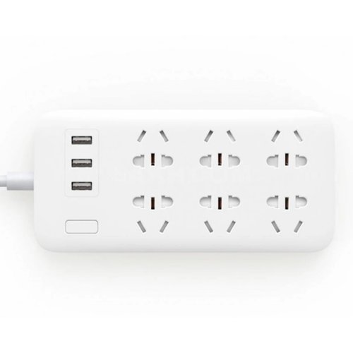 Сетевой адаптер Mi Power Strip (6 розеток + 3 USB-port)