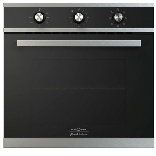 Электрический духовой шкаф Krona SORRENTO 60 S черный 1988800₽