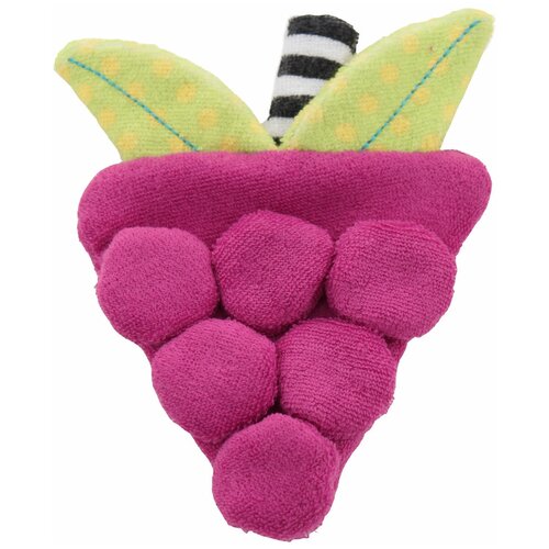 Прорезыватель-погремушка Sassy Виноград, фиолетовый