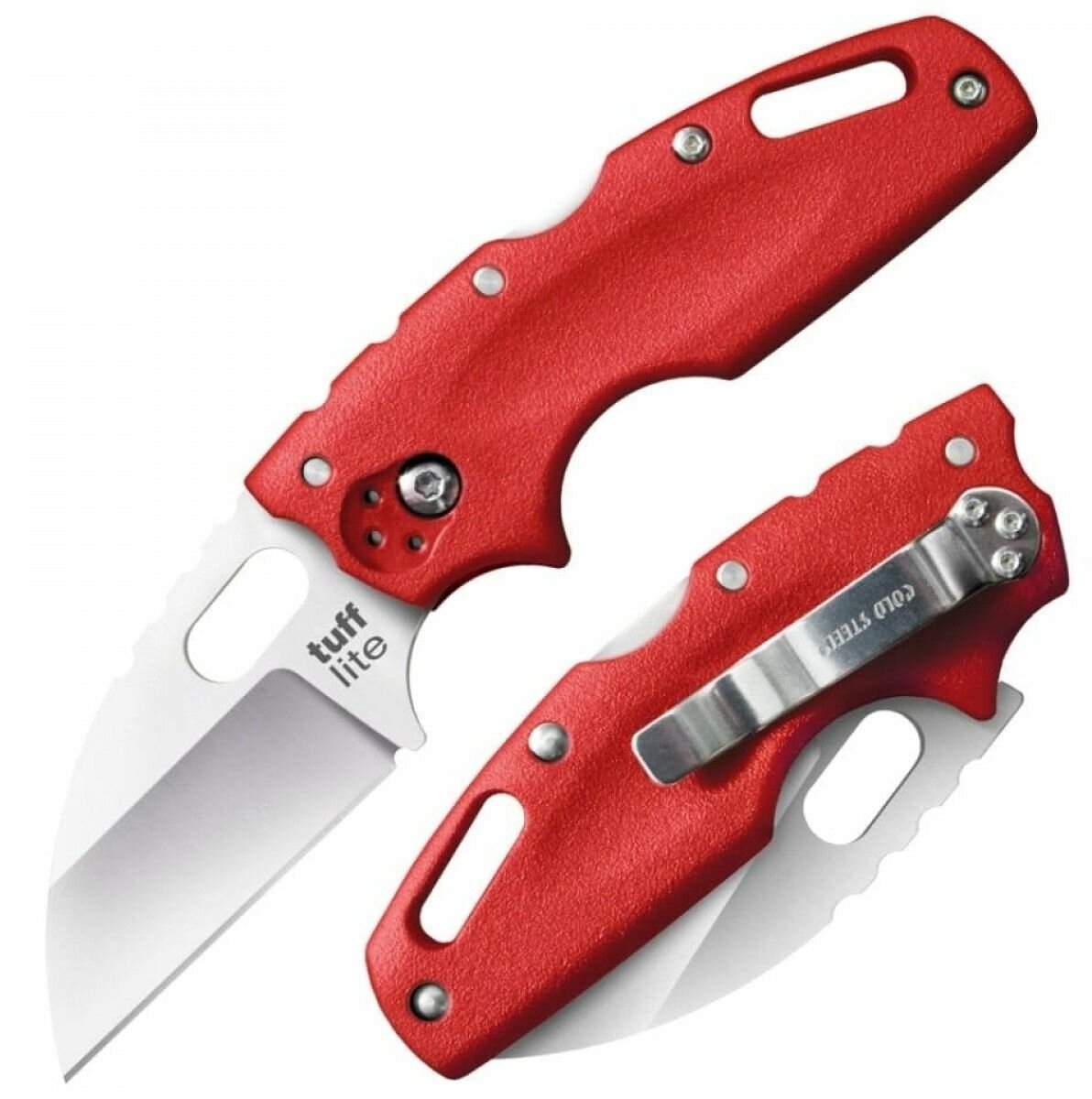 Нож складной Cold Steel Tuff Lite, Red Handle