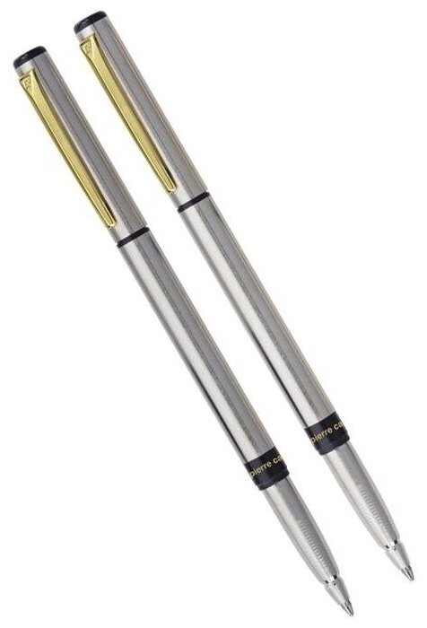 Pierre Cardin PC0980BP/RP Набор: ручка шариковая и роллер pierre cardin pen and pen, silver