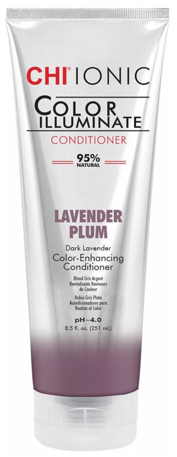 CHI оттеночный кондиционер для волос Ionic Color Illuminate Lavender Plum, 251 мл