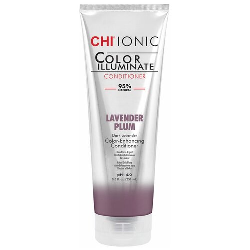 CHI оттеночный кондиционер для волос Ionic Color Illuminate Lavender Plum, 251 мл кондиционер оттеночный неоново розовый chi color illuminate conditioner tint neon pink 251 мл