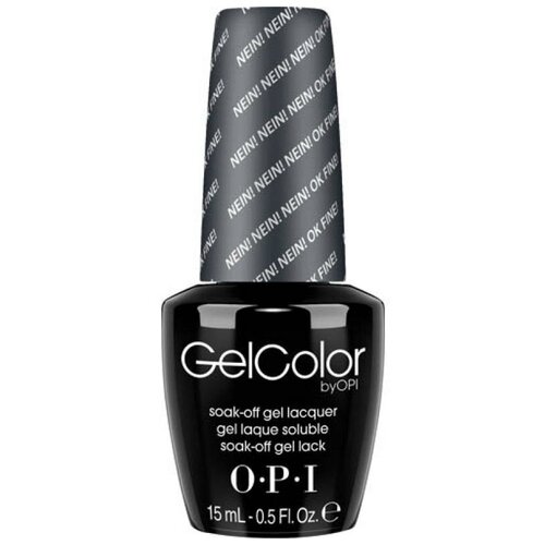 OPI Гель-лак GelColor, 15 мл, Nein! Nein! Nein! OK Fine! wilhelmi friederike lea nein danke