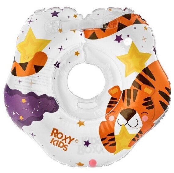 Надувной круг на шею Roxy-kids Tiger Star