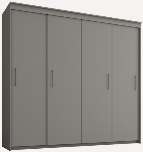 Изображение товара Шкаф купе, для одежды Андреас 4, Легкомаркет, 220х45х200, белье/платье/белье, графит, ручка рейлинг