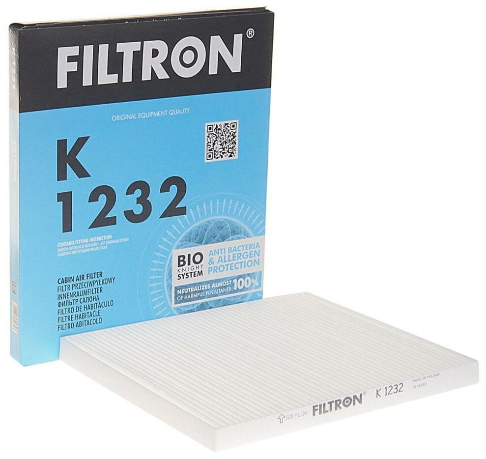 фото Салонный фильтр FILTRON K1232