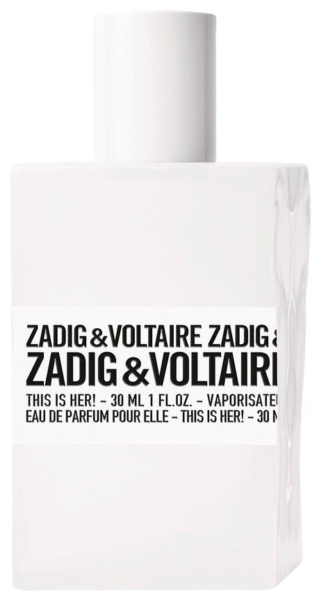 Zadig & Voltaire This is Her парфюмерная вода 30мл