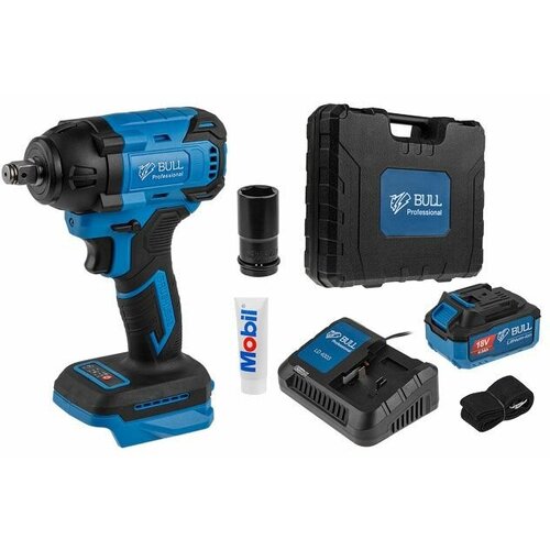 Аккум ударный гайковерт BULL SC 1804 в чем 16270₽