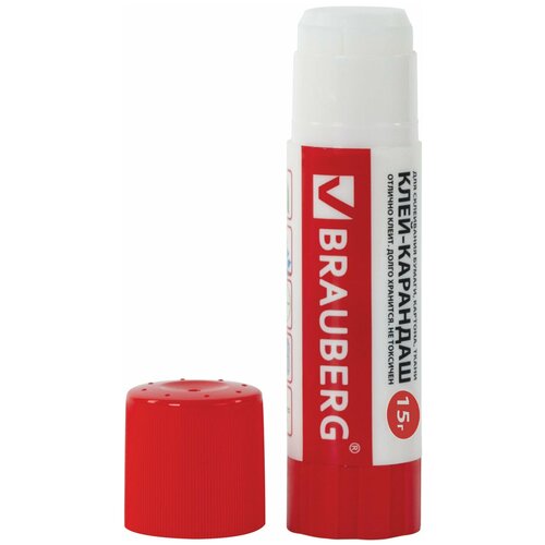 BRAUBERG Клей-карандаш Классический 220870 15 г 1 шт. 15 г 2 мл