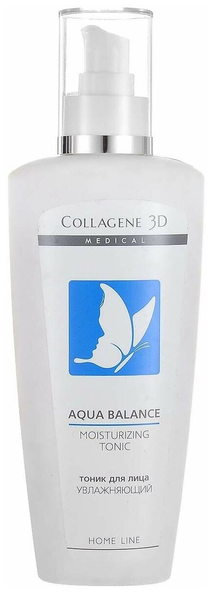 Collagene 3D Тоник для лица увлажняющий 250 мл (Collagene 3D, ) - фото №4