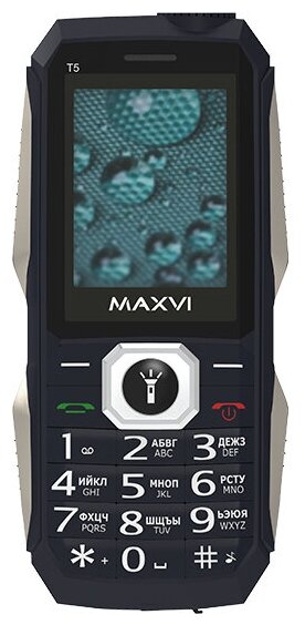 Телефон MAXVI T5, темно-синий