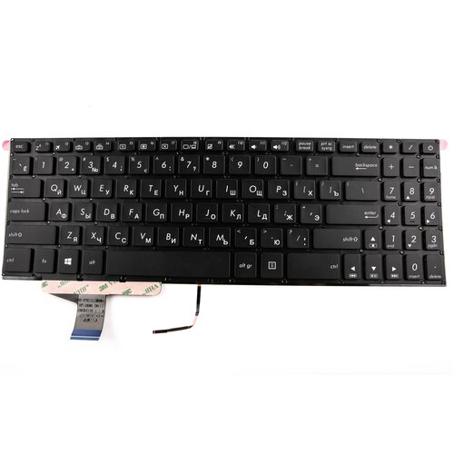 Клавиатура для Asus M580 M580VD M580GD M580VN с подсветкой p/n: 0KN1-291UI22