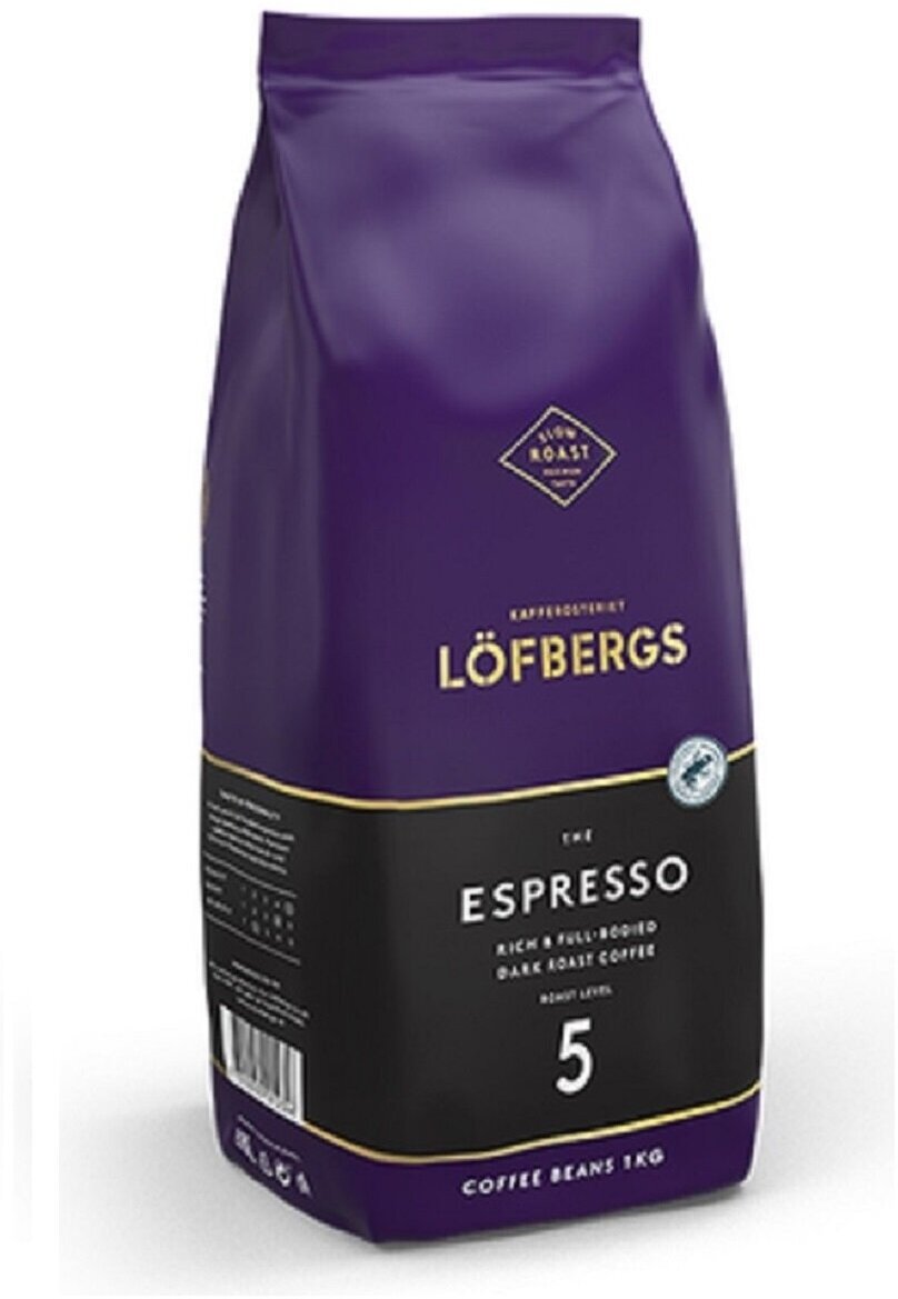 Lofbergs Кофе в зёрнах Lofbergs Espresso 1 кг