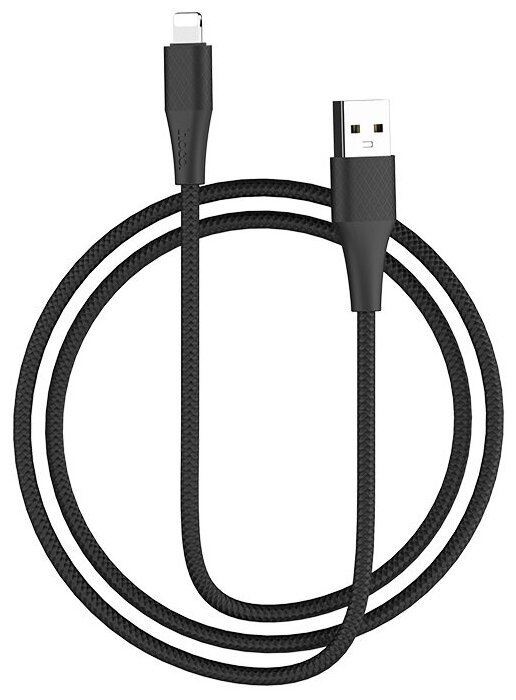 Дата-кабель Hoco X32 USB-Lightning (2 A), 1 м, черный