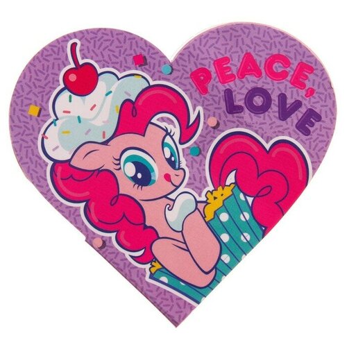 Hasbro Тени для век Peace. Love My Little Pony 4 цвета по 1,3 гр