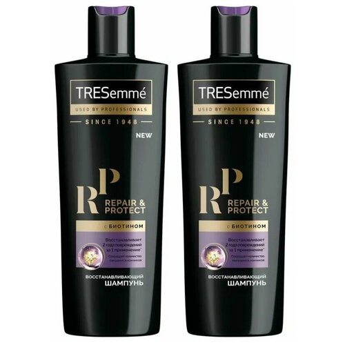 Tresemme Шампунь Repair & Protect Восстанавливающий для поврежденных волос, 2 шт по 400 мл