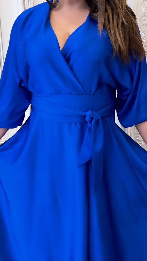 Платье размер S/M, синий