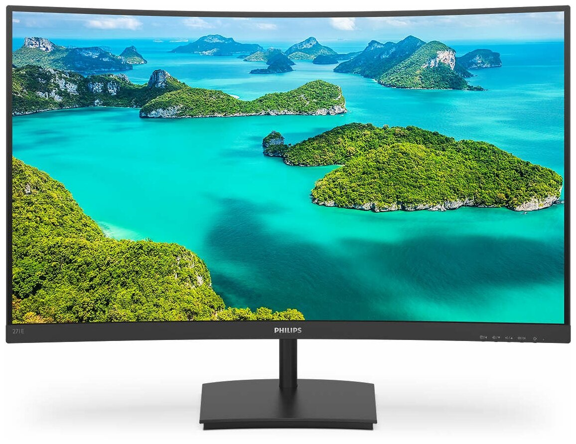 Монитор PHILIPS (00/01) 27", черный - фото №1