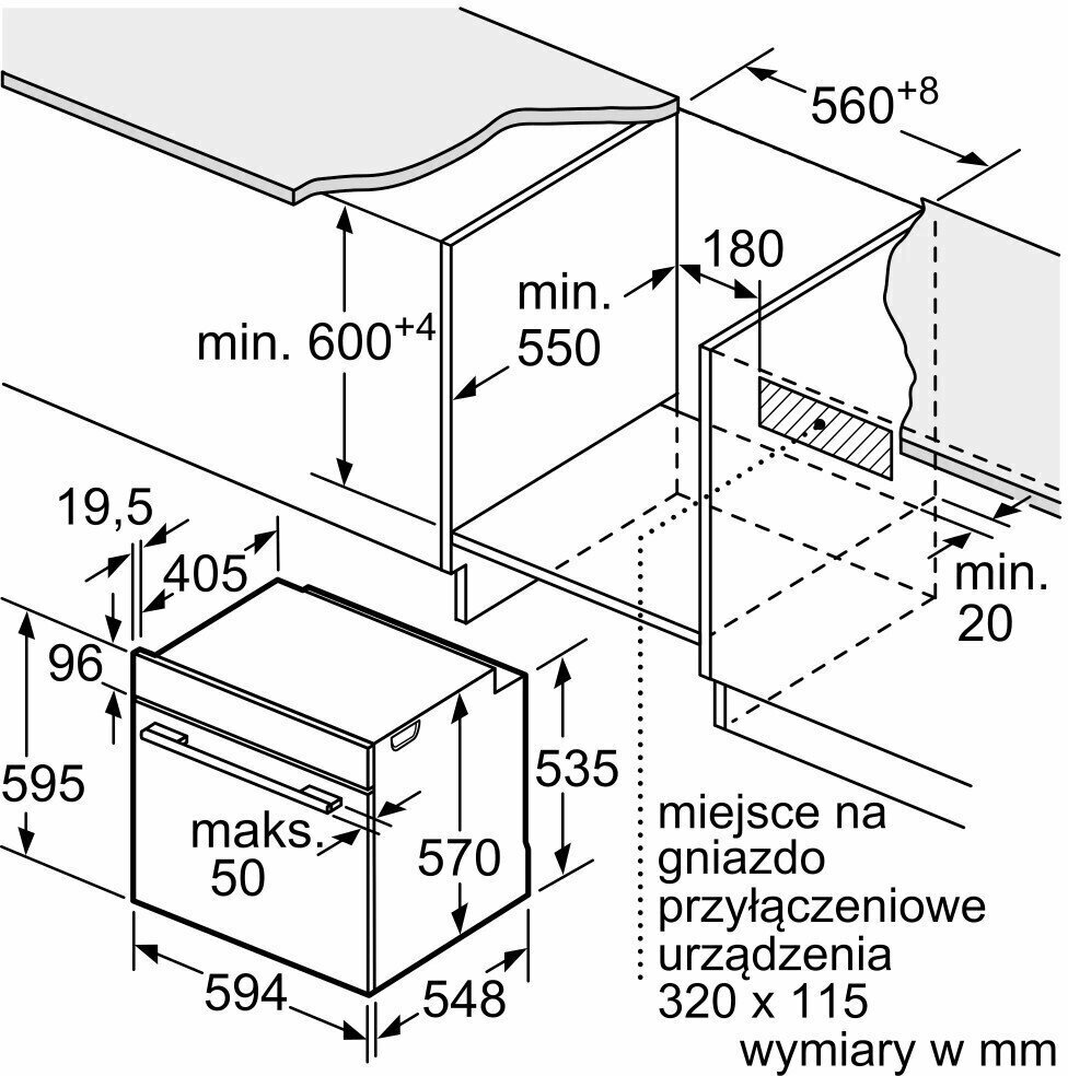 Духовой шкаф Bosch HBA573BB1 черный - фото №5