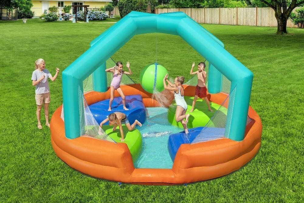 Игровой центр BestWay Dodge & Drench 450х450х268cm - фото №5