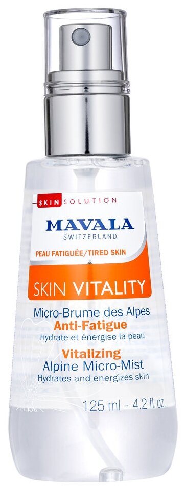 Mavala Микро-мист Альпийский стимулирующий Skin Vitality, 125 мл