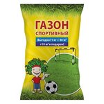 Смесь семян для газона Русский Огород Спортивный, 1 кг - изображение