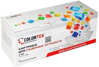 Картридж лазерный Colortek CT-703 для принтеров Canon