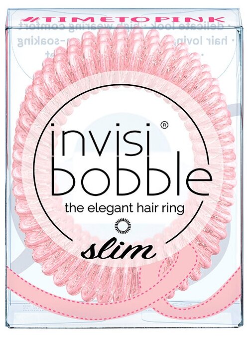 -   Invisibobble Slim Pink Monocle /  3 