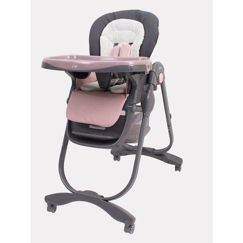 Стульчик для кормления RANT Cafe, grey&pink стульчик для кормления rant candy цвет cloud pink