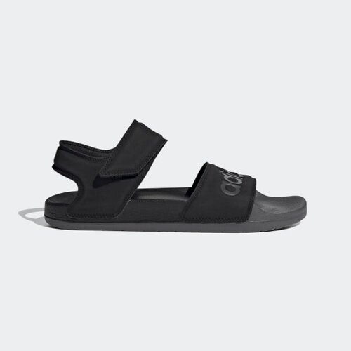 Сандалии adidas Adilette sandal, текстиль, размер 9 UK, черный