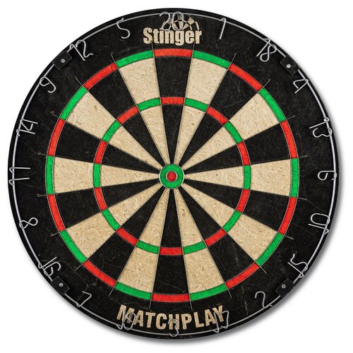 фото Мишень дартс stinger уровень профессиональный ø45см сизаль пластины