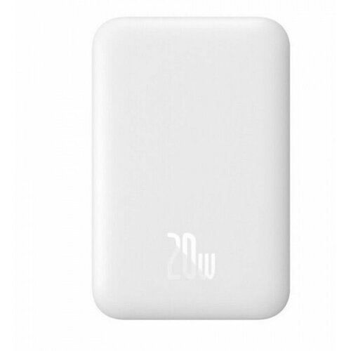 Внешний аккумулятор с беспроводной зарядкой Baseus Magnetic Wireless 10000mah 20w Белый 399000₽