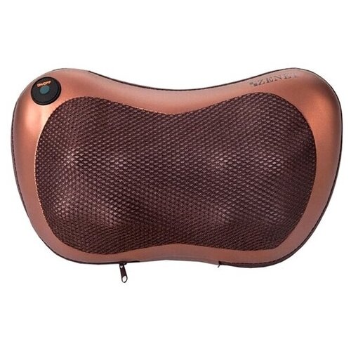 ZENET массажная подушка ZET-727 32x19x11 см коричневая 3499₽
