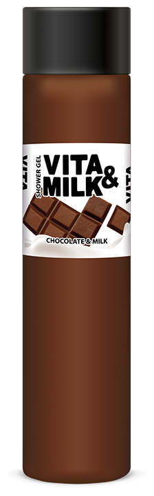 Гель для душа Vita & Milk Шоколад и молоко, 350 мл