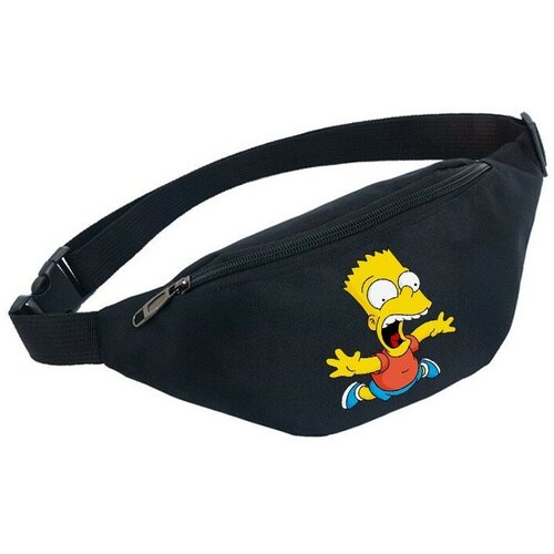 фото Сумка поясная noname, черный